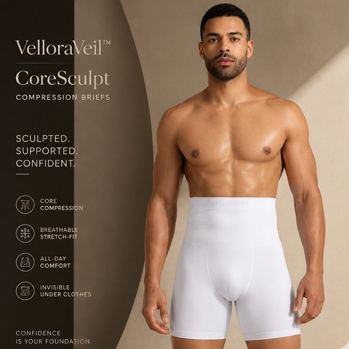 VelloraVeil™ CoreSculpt Compression Briefs