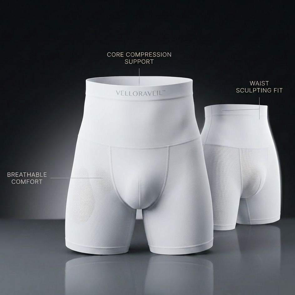 VelloraVeil™ CoreSculpt Compression Briefs