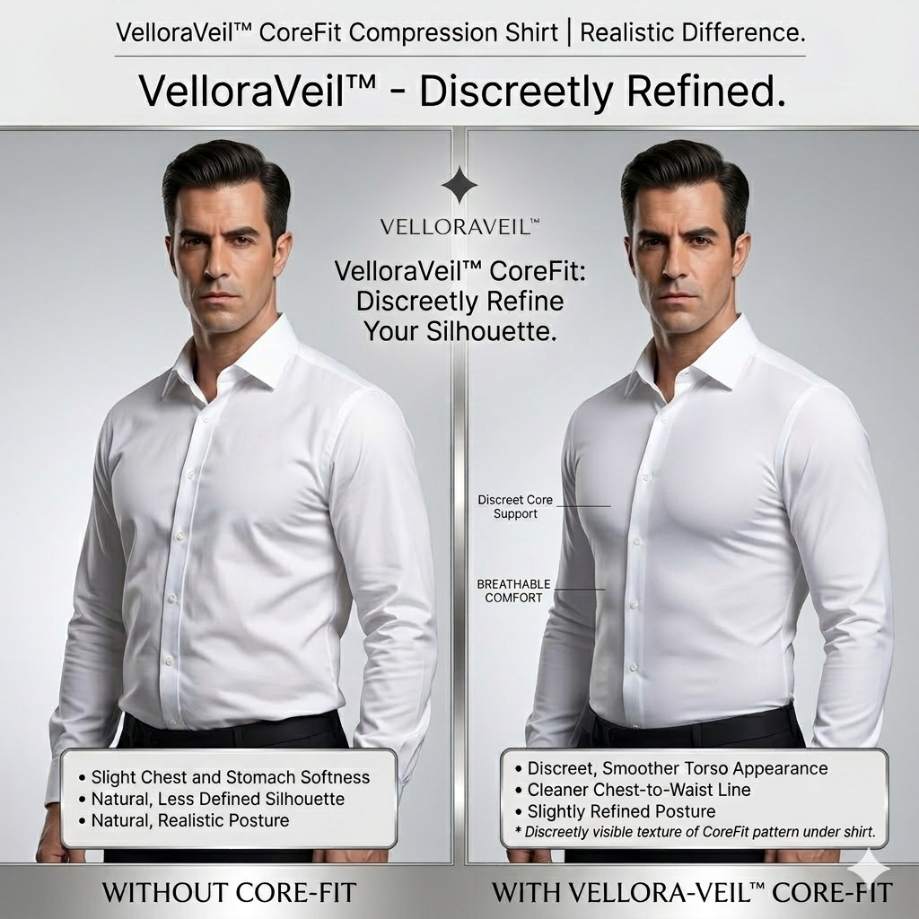 VelloraVeil™ CoreFit Compression Shirt