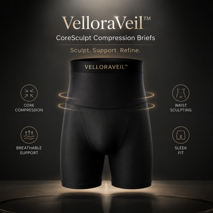 VelloraVeil™ CoreSculpt Compression Briefs